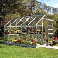 12% discount: 6'4 x 10â6 Halls Popular 106 Greenhouse (1.93 x 3.19m)