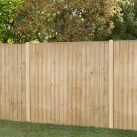 30% discount: Forest 6' x 5'6 Pressure Treated Vertical Closeboard Fence Panel (1.83m x 1.69m)