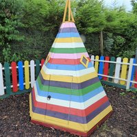 14% discount: 7 x 6 Shire Wigwam Childrens/ Kids Wooden Garden Playhouse