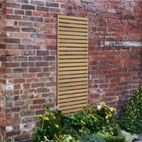 45% discount: Forest 6' x 2' Pressure Treated Slatted Trellis Panel (1.8m x 0.6m)