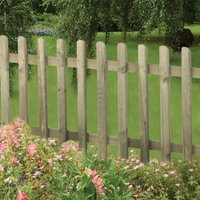 32% discount: Forest 6' x 3' Pressure Treated Pale Picket Fence Panel (1.83m x 0.9m)