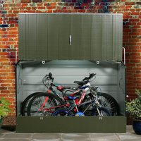 19% discount: 6x3 Trimetals Green 'Protect.a.Cycle' Secure Garden Storage