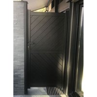 26% discount: Barnstaple Premium Metal Side Gate - Black