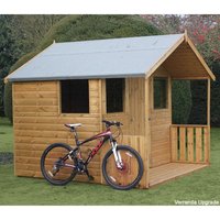 16% discount: 10' x 8' Traditional Shiplap 8' Cabin Garden Shed (3.05m x 2.44m)