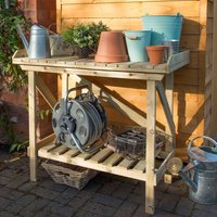 21% discount: Wooden Potting Bench