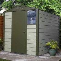 15% discount: 6' x 3' Trimetals Premium Titan 630 Metal Shed (1.76m x 1.01m)