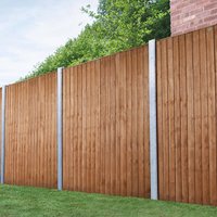 21% discount: Forest 6' x 5'6 Vertical Closeboard Fence Panel (1.83m x 1.69m)