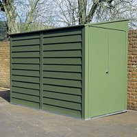 9' x 5' Trimetals MCG950 Premium Motorcycle Metal Garage- Security Storage (2.65m x 1.60m)
