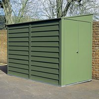 9x6 Trimetals MCG960 Premium Motorcycle Metal Garage - Security Storage (2.65m x 1.83m)