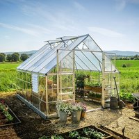 41% discount: 10' x 12' Palram Canopia Balance Silver Greenhouse (3.04m x 3.66m)