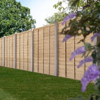 31% discount: Forest 6' x 5' Larchlap Signature Fence Panel (1.83m x 1.50m)