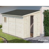 8% discount: 12' x 6' Palmako Mia Heavy Duty Lean To Shed (3.5m x 1.8m)