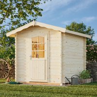 Palmako Vivian 2.1m x 2.1m Log Cabin Summerhouse (28mm)