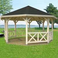 8% discount: 4.5x4.5m (15'x15') Palmako Betty Garden Pavilion - Luxury Gazebo