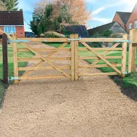 Forest 5â x 4â Croft Prestige Gate (1.52m x 1.22m)