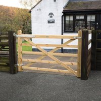 Forest 6â x 4â Croft Prestige Gate (1.83m x 1.22m)