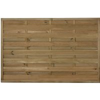 38% discount: Forest 6' x 4' Europa Plain Pressure Treated Decorative Fence Panel (1.8m x 1.2m)