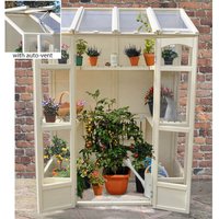 5' x 2' Forest Victorian Tall Wall Greenhouse with Auto Vent (1.47m x 0.72m)