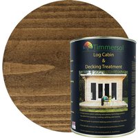 Timmersol Jacobean Walnut Log Cabin & Decking Treatment (5 Litres)