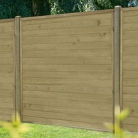 23% discount: Forest 6' x 6' Pressure Treated Tongue and Groove Fence Panel (1.83m x 1.83m)