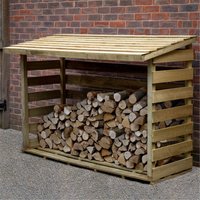 5'11 x 2'8 Forest Pent Large Logstore (1.8m x 0.8m)