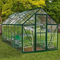 6â x 14â Palram Canopia Harmony Large Green Polycarbonate Greenhouse (1.85m x 4.26m)