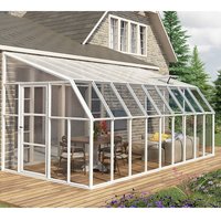 8' x 18' Palram Canopia Rion Clear Sun Room (2.57m x 5.70m)