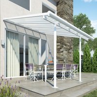 10x10 Palram Canopia Sierra White Patio Cover
