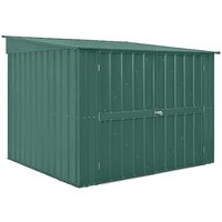 6' x 6' Globel Heritage Green Metal Bike Shed (2.12m x 2.00m)