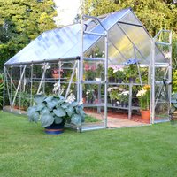 5% discount: 8'x12' Palram Canopia Balance Large Walk In Aluminium Framed Greenhouse (2.4x3.6m)