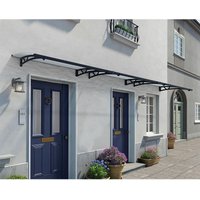 9% discount: 15' x 3' Palram Canopia Altair 4500 Grey Door Canopy (4.54m x 0.92m)