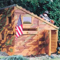 24% discount: 6x4 Shire Command Post Childrens Playhouse