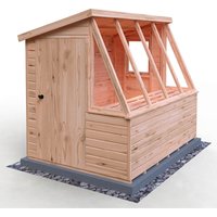 6' x 8' Shire Iceni Pent Potting Shed (1.83m x 2.5m)