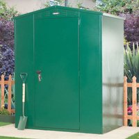 5'2 x 3'7 Asgard Flexistore 1511 Apex Metal Shed (1.58m x 1.1m)