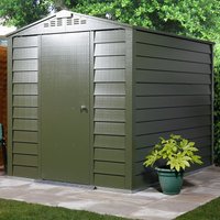 6' x 6' Trimetals Premium Titan 660 Apex Metal Shed (1.76m x 1.76m)