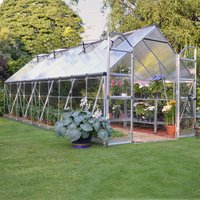 41% discount: 8' x 20' Palram Canopia Balance Silver Greenhouse (6.07m x 2.44m)
