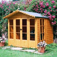 24% discount: 7' x 10' Shire Kensington Summer House (2.1m x 3.3m)