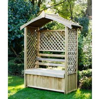 38% discount: Forest Lyon Garden Arbour Seat 6' x 2'