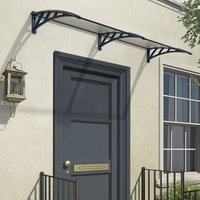 Palram Canopia Neo 2360 Grey Twinwall Door Canopy