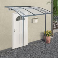 8% discount: Palram Canopia Vega Grey 2000 Clear Door Canopy
