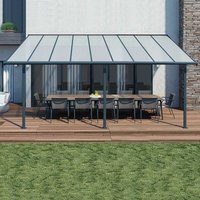 10% discount: 10x30 Palram Canopia Sierra Grey Patio Cover