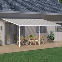 10% discount: 10x20 Palram Canopia Sierra White Patio Cover
