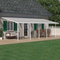 9% discount: 10x28 Palram Canopia Sierra White Patio Cover
