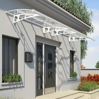 9% discount: Palram Canopia Bordeaux 4460 White Door Canopy